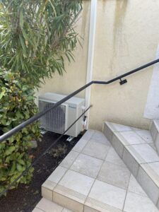 Installation de climatisation exterieur